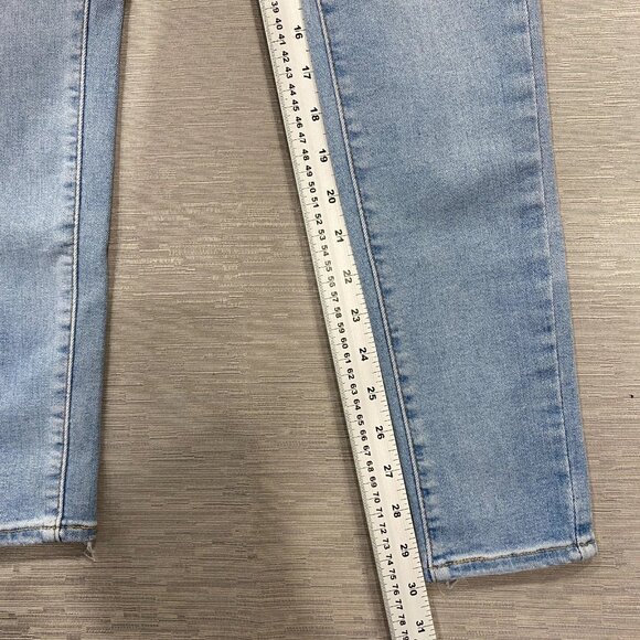 Levi's 720 Jeans Womens 27 x 30 High Rise Super Skinny Light Wash Stretch Denim - Picture 9 of 15